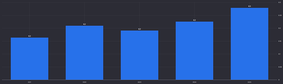 Debt to Equity ratio stijgt en is een aandachtspunt voor beleggers: