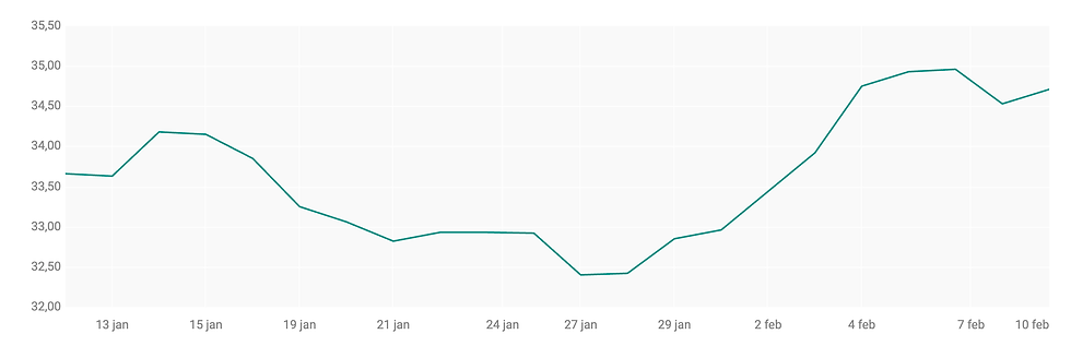 Koers Ahold stijgt circa 8% mede door sterke marges in VS.