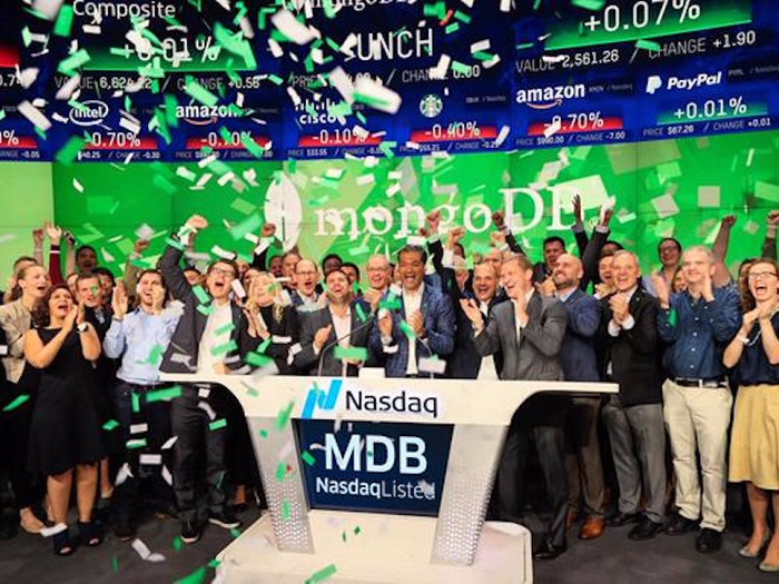 MongoDB aandeel stijgt vooruitlopend op kwartaalcijfers na Snowflake-resultaten