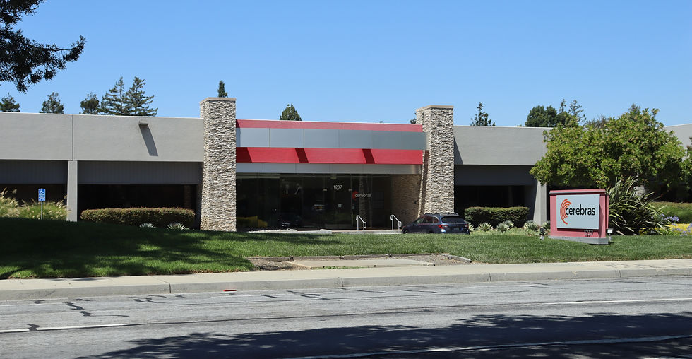 Het hoofdkantoor van Cerebras in Sunnyvale ten tijde van de opname, archieffoto van 7 juli 2024