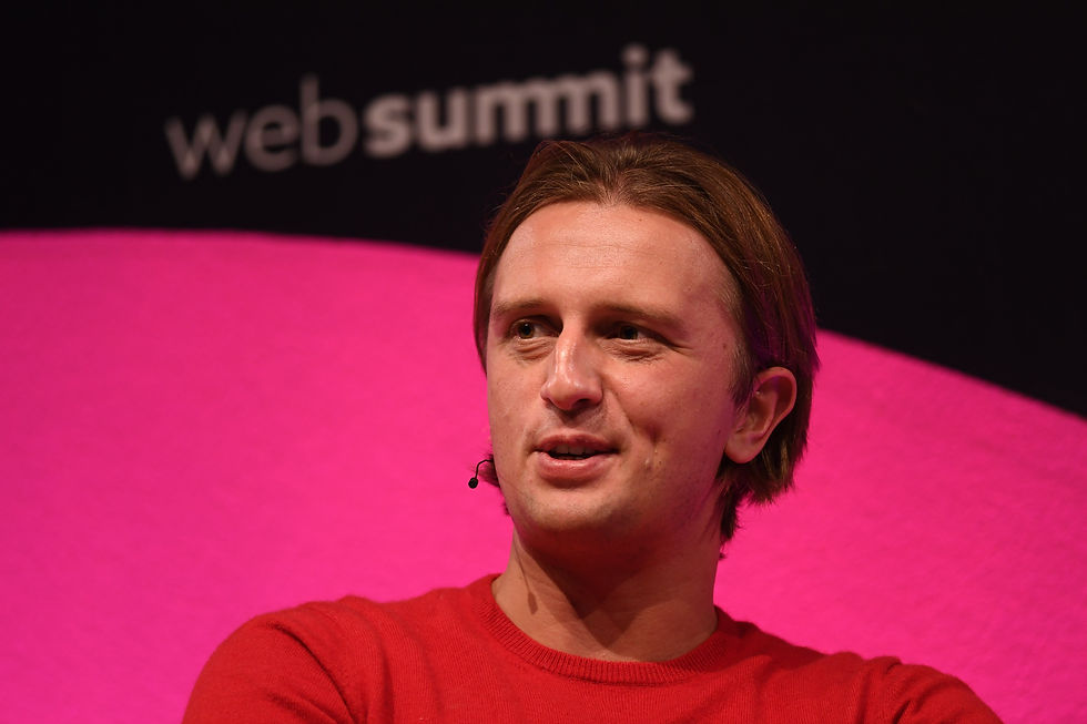 Nik Storonsky op Web Summit 2017 in Lissabon