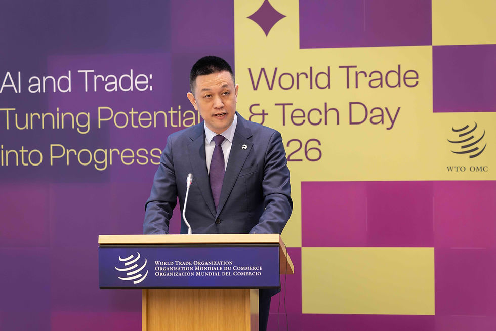 William Li, oprichter en CEO van NIO, tijdens zijn toespraak in Genève in september 2026.