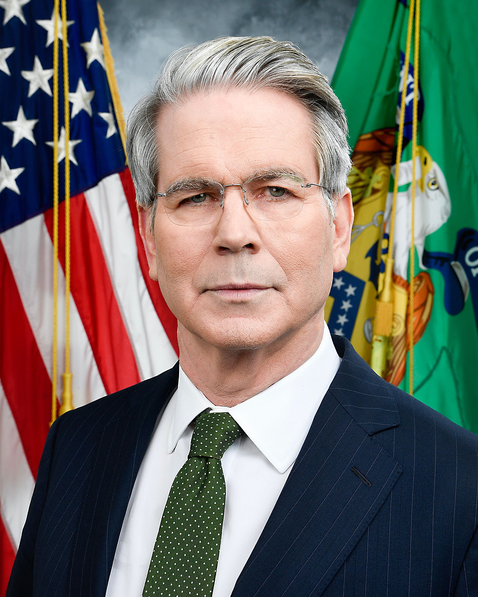 Amerikaans minister van Financiën Scott Bessent, archieffoto van 6 februari 2025