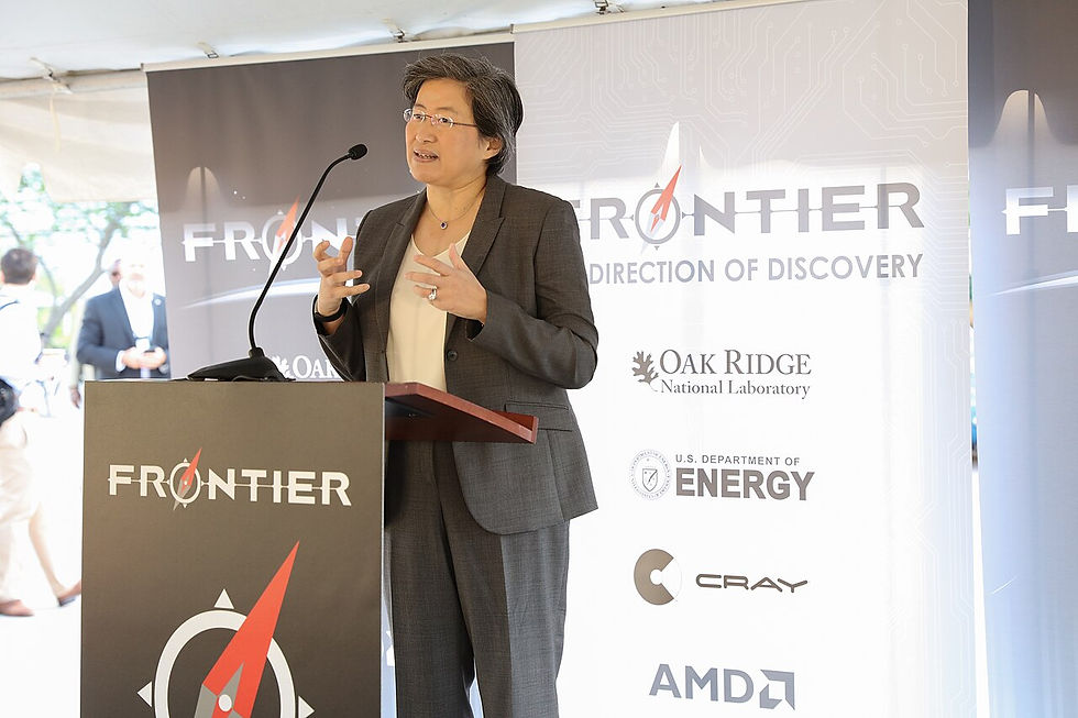 AMD-topvrouw Lisa Su spreekt bij Oak Ridge National Laboratory