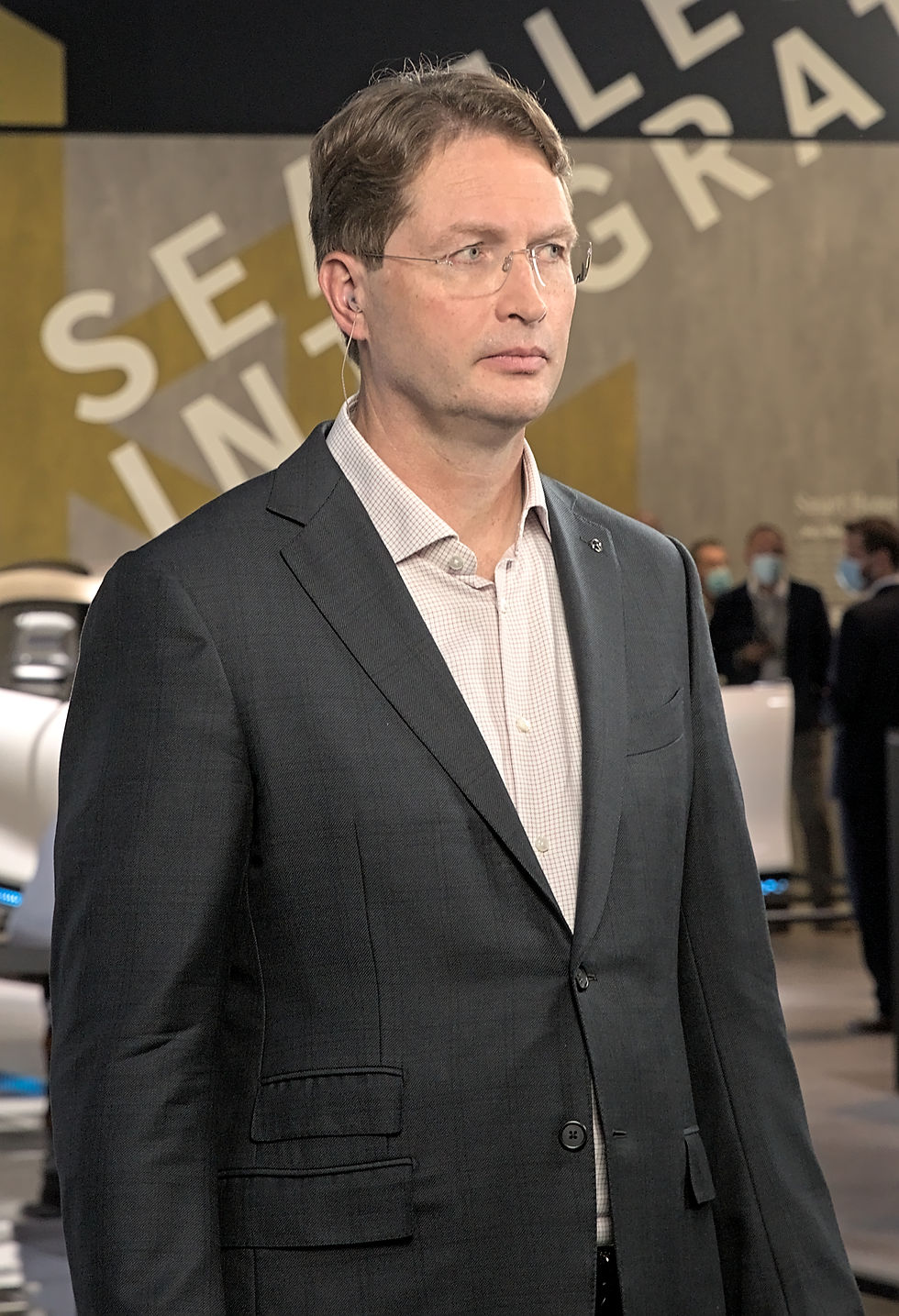 Mercedes-Benz-topman Ola Källenius op de IAA in 2021