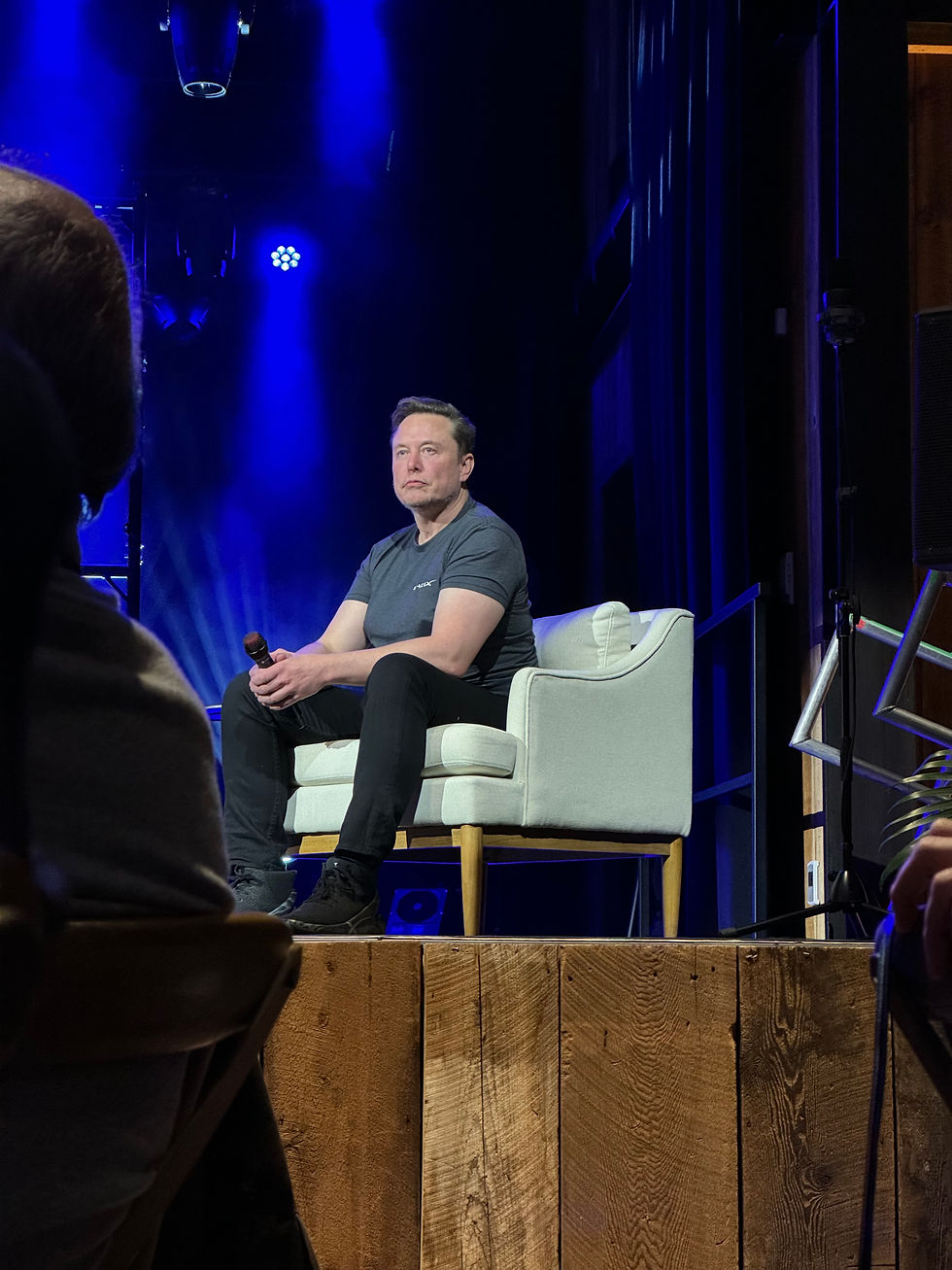 Elon Musk, oprichter en CEO van SpaceX, tijdens een conferentie op 28 maart 2024. Foto: Wcamp9, Wikimedia Commons, CC BY 4.0, archiefbeeld.