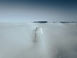 Salesforce Tower in San Francisco in de mist